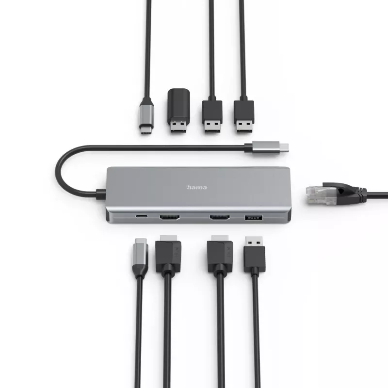 Hama CONNECT2Media USB USB-C 5000 Mbit/s antratsiit