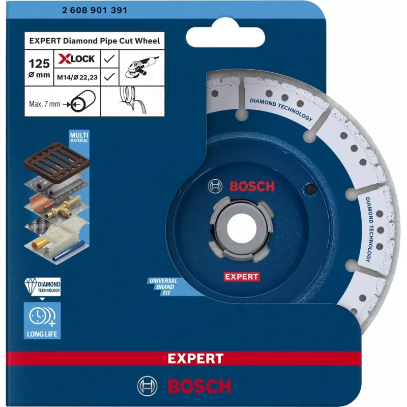 Bosch 2 608 901 391 pöördtööriista lihvimis-/lihvimistarvik Lõikeketas