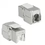 ACT Keystone Jack RJ45 CAT6A varjestatud tööriistavaba, tolmukaitsega