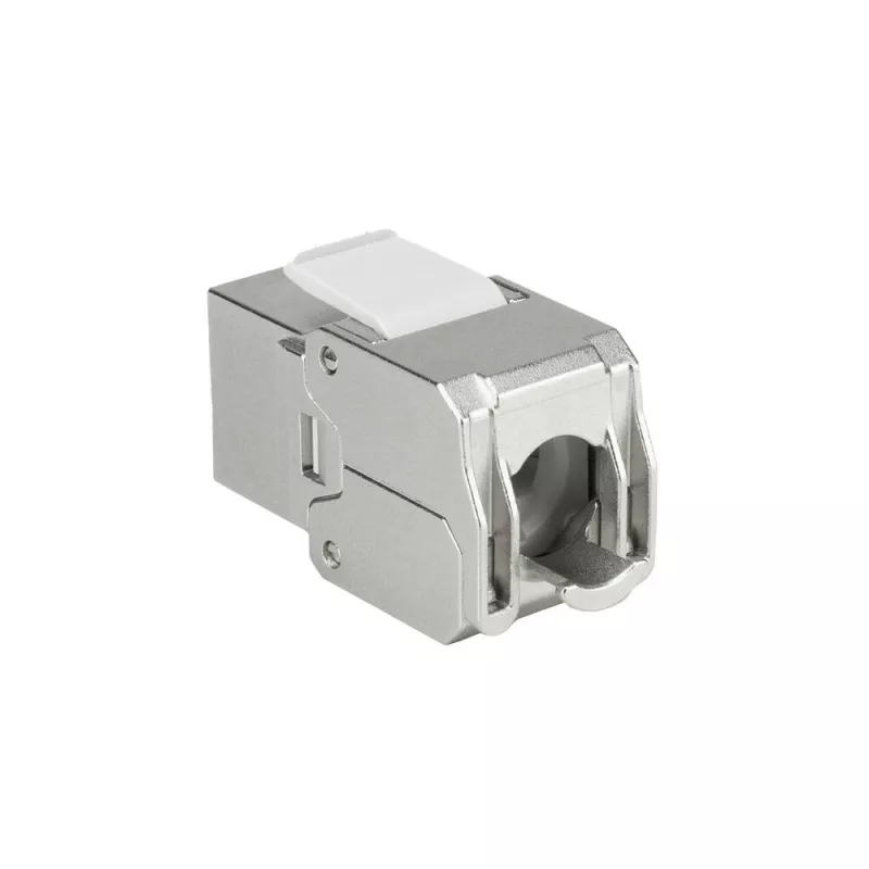 ACT Keystone Jack RJ45 CAT6A varjestatud tööriistavaba, tolmukaitsega