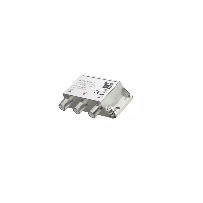 Satelliitmultilüliti Hama 00205289 2 sisendit 1 väljund 20 dB