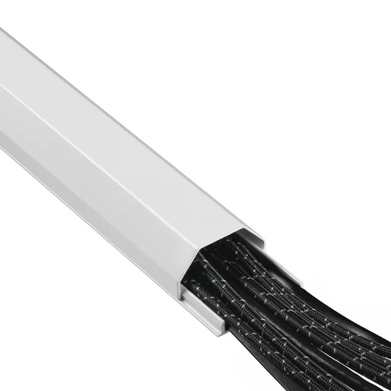 Hama 00220989 kaablikorraldaja Universaalne Kaablirenn Valge 1 tk