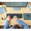 Trust TKM-360 klaviatuur Kaasas hiir Kontor RF Juhtmevaba QWERTZ Saksa Must