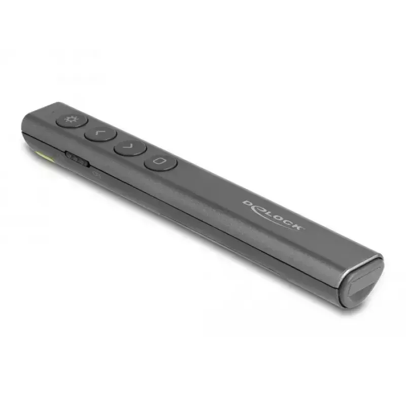 DeLOCK USB-laseresitleja juhtmeta USB RF kaugjuhtimispult punase laserosutiga