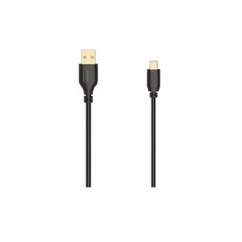 Hama 00074262 USB-kaabel USB 2.0 0,75 m USB A Mini-USB B Must