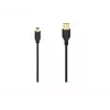 Hama 00074262 USB-kaabel USB 2.0 0,75 m USB A Mini-USB B Must