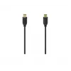 Hama 00074266 USB-kaabel USB 2.0 0,75 m USB C Must