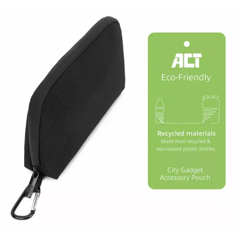 ACT City Accessory Travel Organizer, valmistatud taaskasutatud plastpudelitest