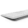 Hama WKM-550 klaviatuur, kaasas hiir, kodu/kontori, RF-juhtmevaba + Bluetooth, QWERTZ, saksa, hall, valge