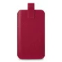 Hama 00137097 mobiiltelefoni ümbris 18,8 cm (7,4 tolli) Tõmbeümbris Punane