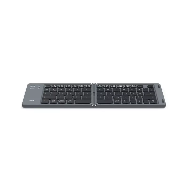 Hama Travel 450 QWERTZ saksa Bluetooth must, tumehall