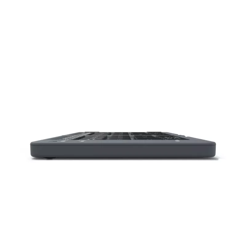 Hama Travel 450 QWERTZ saksa Bluetooth must, tumehall