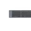 Hama Travel 450 QWERTZ saksa Bluetooth must, tumehall