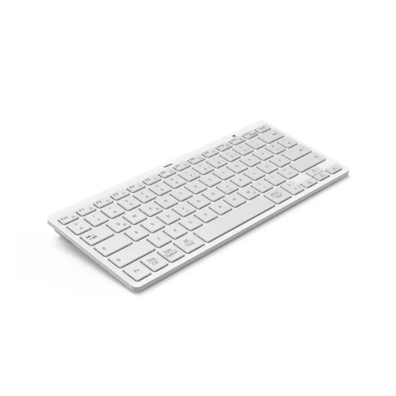 Hama Travel 400 QWERTZ saksa Bluetooth hall, valge
