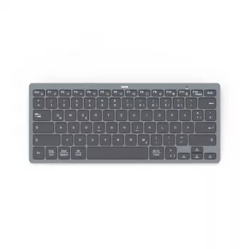 Hama Travel 400 QWERTZ German Bluetooth Must, Dark hall