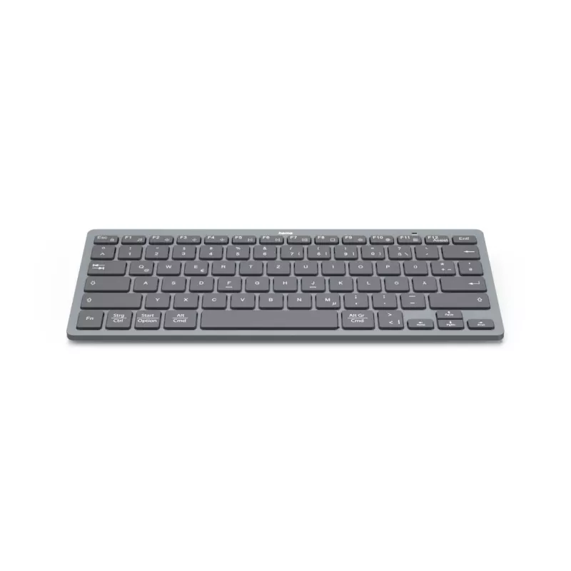 Hama Travel 400 QWERTZ German Bluetooth Must, Dark hall