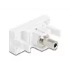 Socket outlet DeLOCK 90848 2 x 3.5mm Male Valge