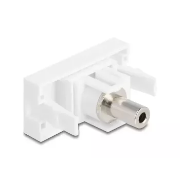 Socket outlet DeLOCK 90848 2 x 3.5mm Male Valge