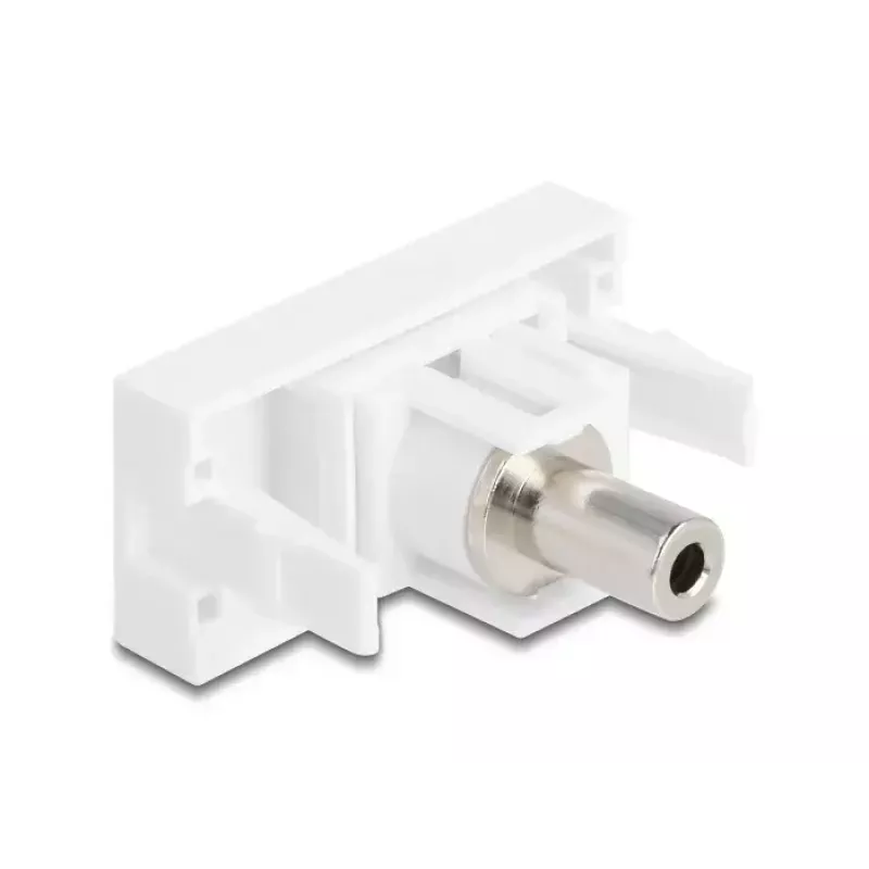 Socket outlet DeLOCK 90848 2 x 3.5mm Male Valge
