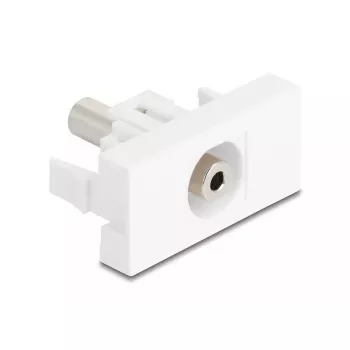 Socket outlet DeLOCK 90848 2 x 3.5mm Male Valge