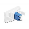 Fiiberoptiline adapter DeLOCK 90847 LC Single-mode 1 tk Sinine Valge