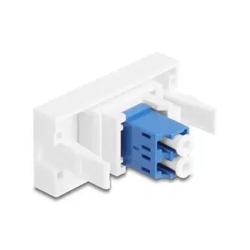 Fiiberoptiline adapter DeLOCK 90847 LC Single-mode 1 tk Sinine Valge