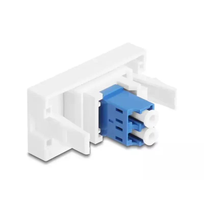 Fiiberoptiline adapter DeLOCK 90847 LC Single-mode 1 tk Sinine Valge