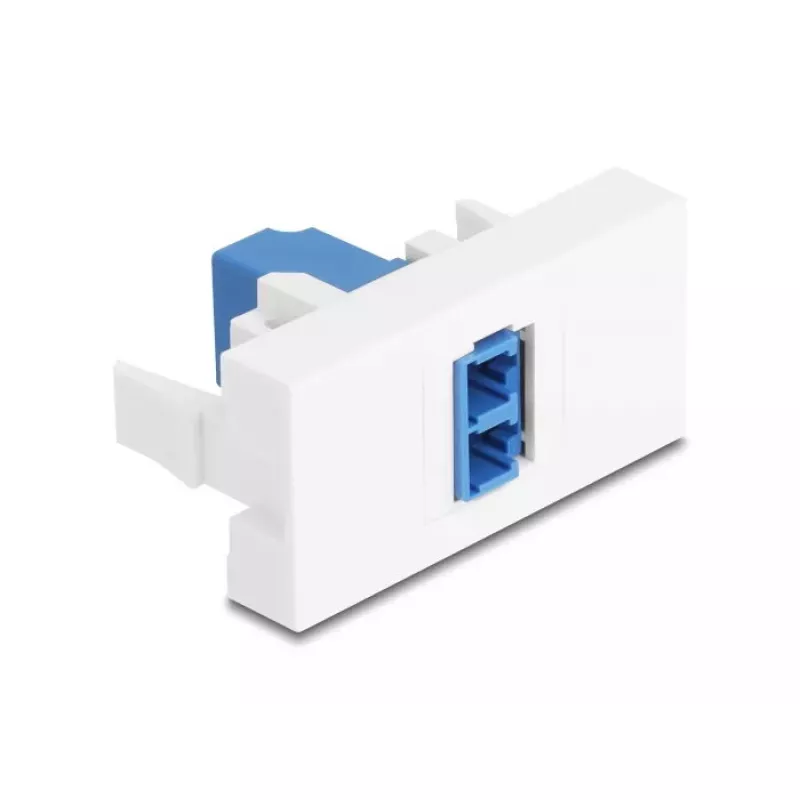 Fiiberoptiline adapter DeLOCK 90847 LC Single-mode 1 tk Sinine Valge