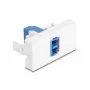 Fiiberoptiline adapter DeLOCK 90847 LC Single-mode 1 tk Sinine Valge