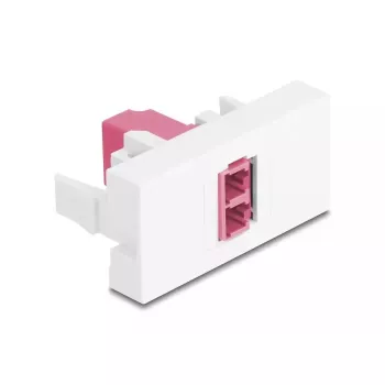 Fiiberoptiline adapter DeLOCK 90846 LC Multi-mode 1 tk Lilla Valge