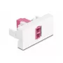 Fiiberoptiline adapter DeLOCK 90846 LC Multi-mode 1 tk Lilla Valge
