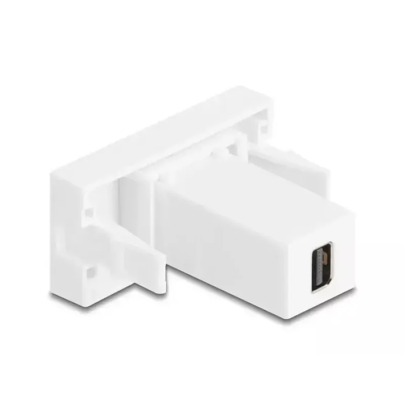 DeLOCK 90842 Mini DisplayPort pistikupesa valge isane-isanele