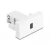 DeLOCK 90842 Mini DisplayPort pistikupesa valge isane-isanele