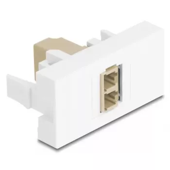 Fiiberoptiline adapter DeLOCK 90840 LC Multi-mode 1 tk Beež Valge