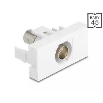 DeLOCK keystone module 90855 BNC BNC Valge 22.5mm 45mm 33mm