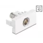DeLOCK keystone module 90855 BNC BNC Valge 22.5mm 45mm 33mm
