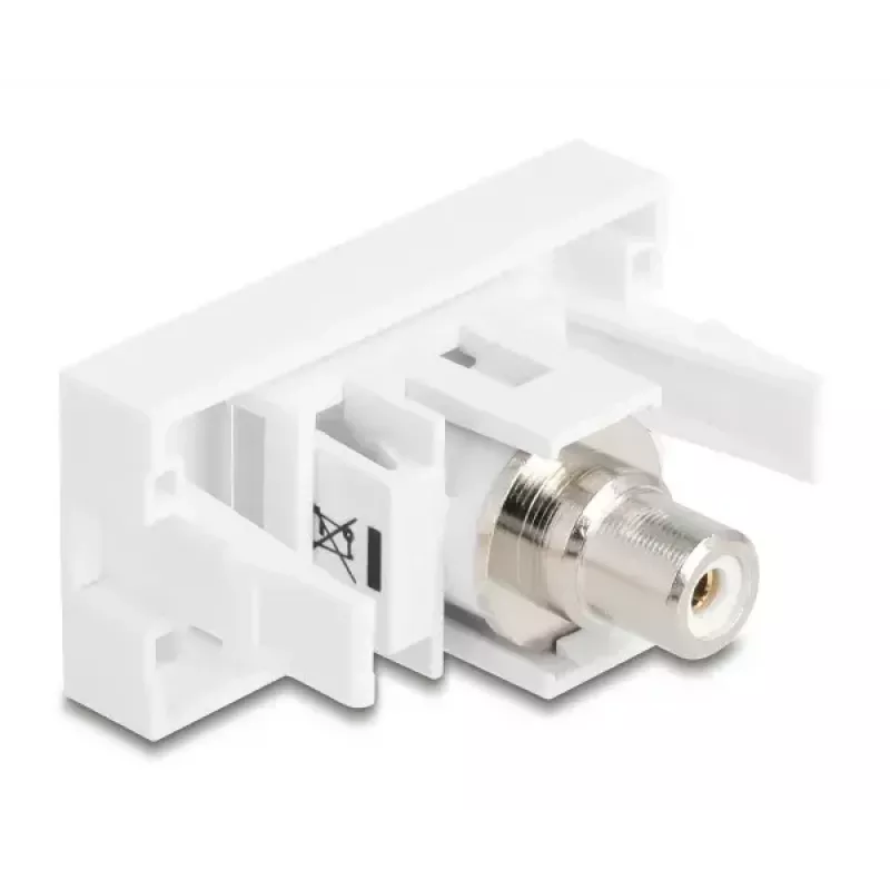 DeLOCK võtmekaardi moodul 90858 Lame Valge RCA Pistik 1