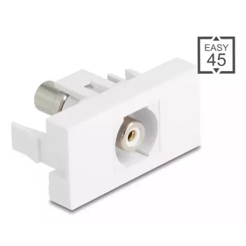 DeLOCK võtmekaardi moodul 90858 Lame Valge RCA Pistik 1