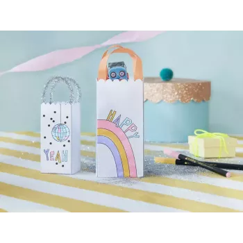 Viltpliiats Edding 4-1200-4-3 sinine roosa violetne kollane ümarots
