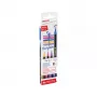 Viltpliiats Edding 4-1340-4-3 Sinine Ooker Roosa Lilla Pintsliots