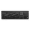 Kensington KB150 EQ juhtmevaba klaviatuur, täissuuruses (100%), juhtmevaba, RF-juhtmevaba, membraan, QWERTY, must