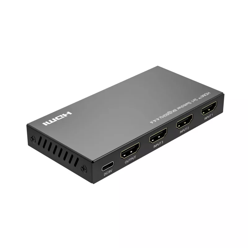 HDMI-lüliti MicroConnect MC-HDMISWITCH0301-8K 8K 60Hz 4:4:4