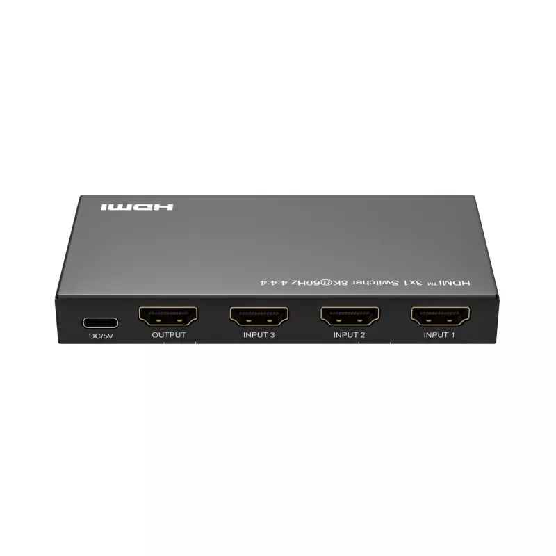 HDMI-lüliti MicroConnect MC-HDMISWITCH0301-8K 8K 60Hz 4:4:4