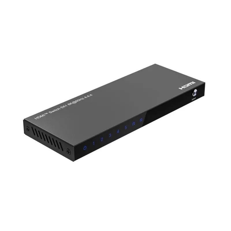 HDMI-lüliti MicroConnect MC-HDMISWITCH0501-8K 8K resolutsioon