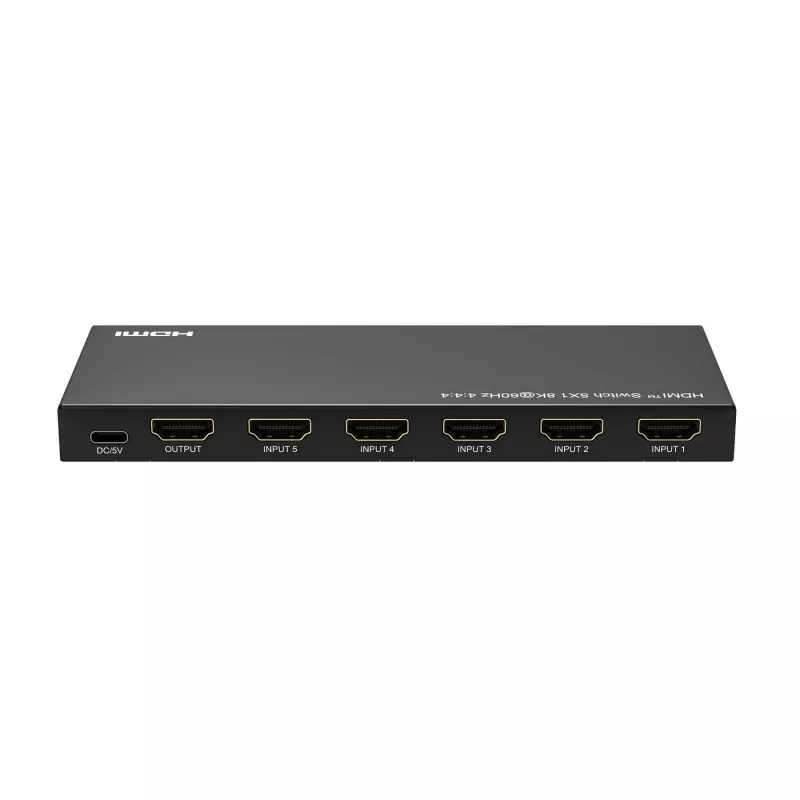 HDMI-lüliti MicroConnect MC-HDMISWITCH0501-8K 8K resolutsioon