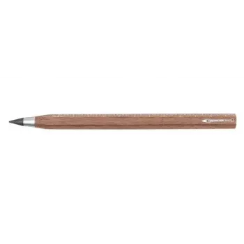 Mehaaniline pliiats TROIKA CONSTRUCTION ENDLESS WALNUT HB Pruun Metall Puit