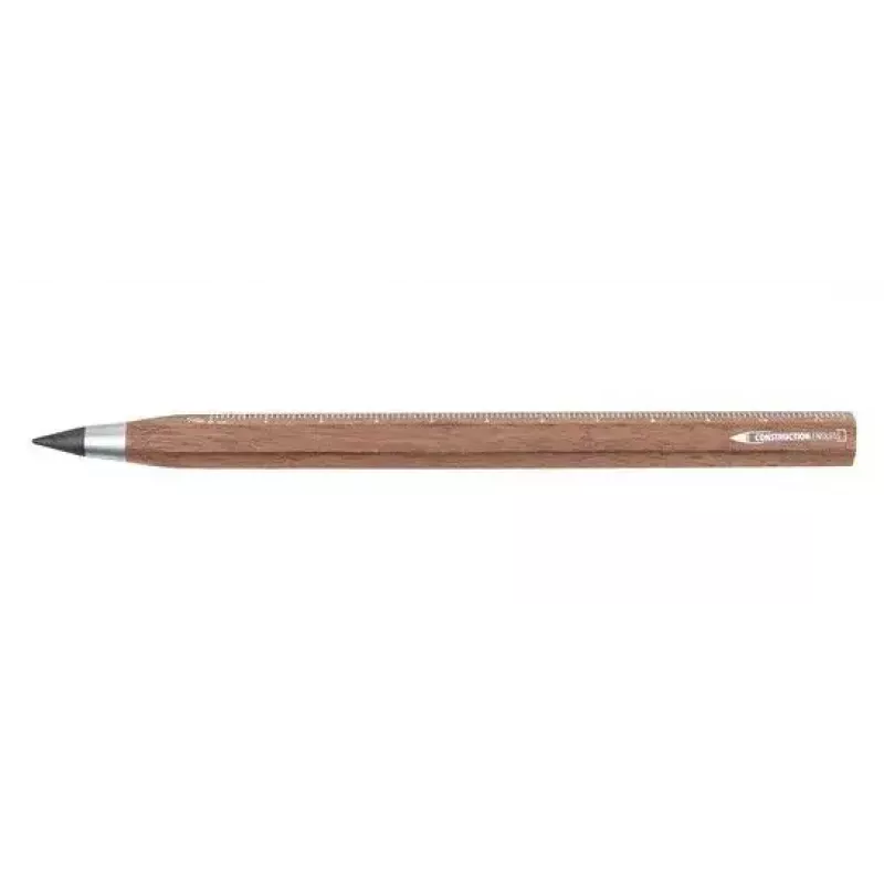 Mehaaniline pliiats TROIKA CONSTRUCTION ENDLESS WALNUT HB Pruun Metall Puit