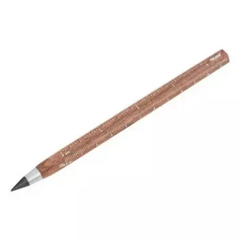 Mehaaniline pliiats TROIKA CONSTRUCTION ENDLESS WALNUT HB Pruun Metall Puit