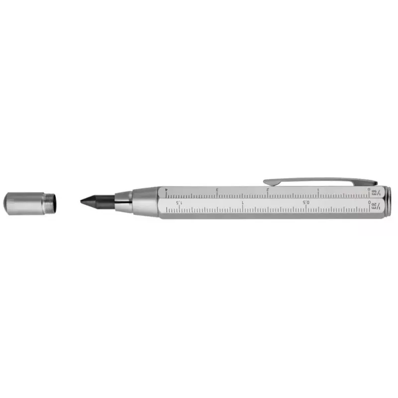 Mehaaniline pliiats TROIKA ZIMMERMANN 5.6 mm HB hõbedane messing