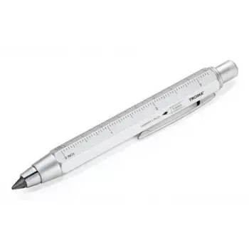 Mehaaniline pliiats TROIKA ZIMMERMANN 5.6 mm HB hõbedane messing
